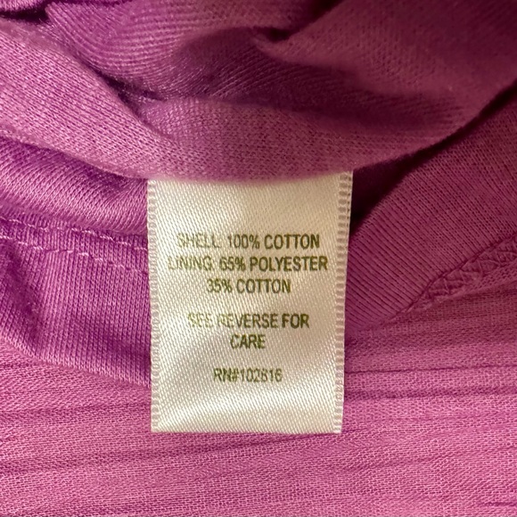 Garnet Hill Midi Length Sleeveless Lined Dress, Purple Size S - Picture 2 of 7